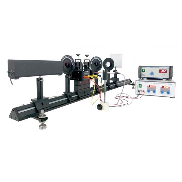 Faraday Effect with He-Ne Laser